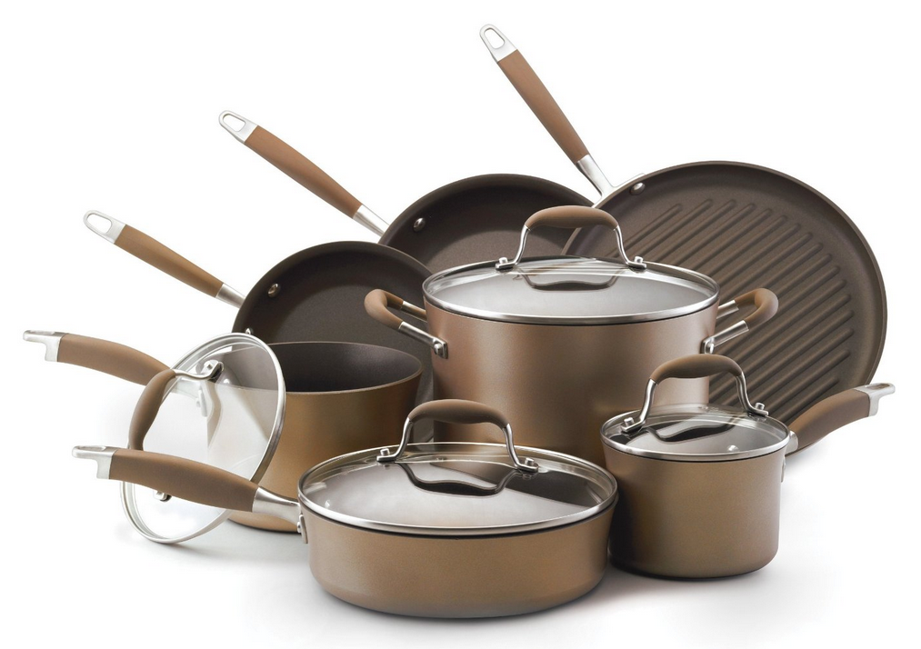 best nonstick cookware 2015 anolon advanced bronze nonstick cookware