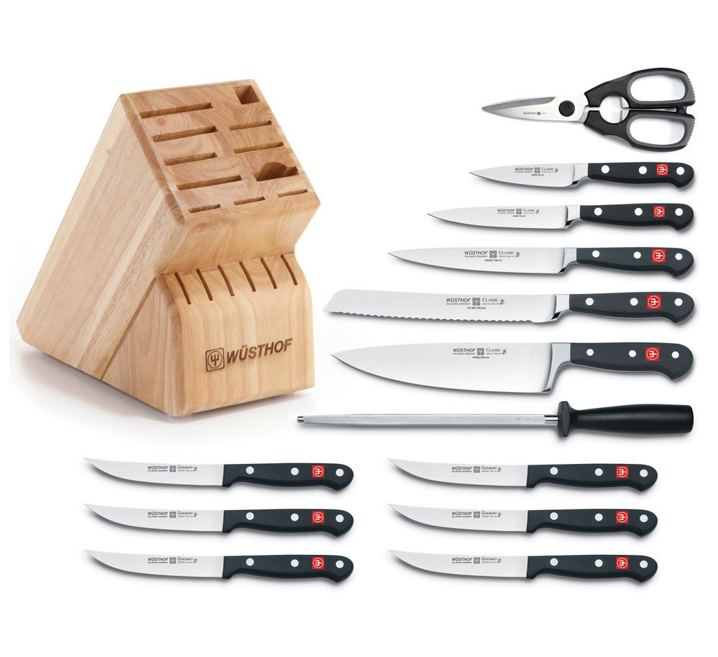 wusthof classic 14-piece cutlery set