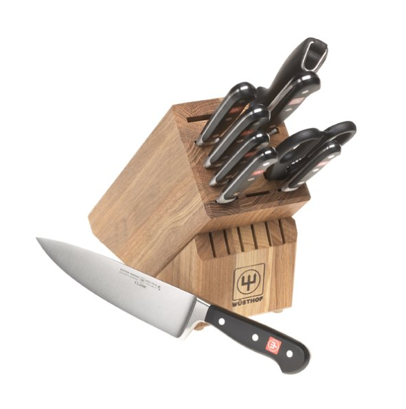 wusthof classic knives 10 piece set