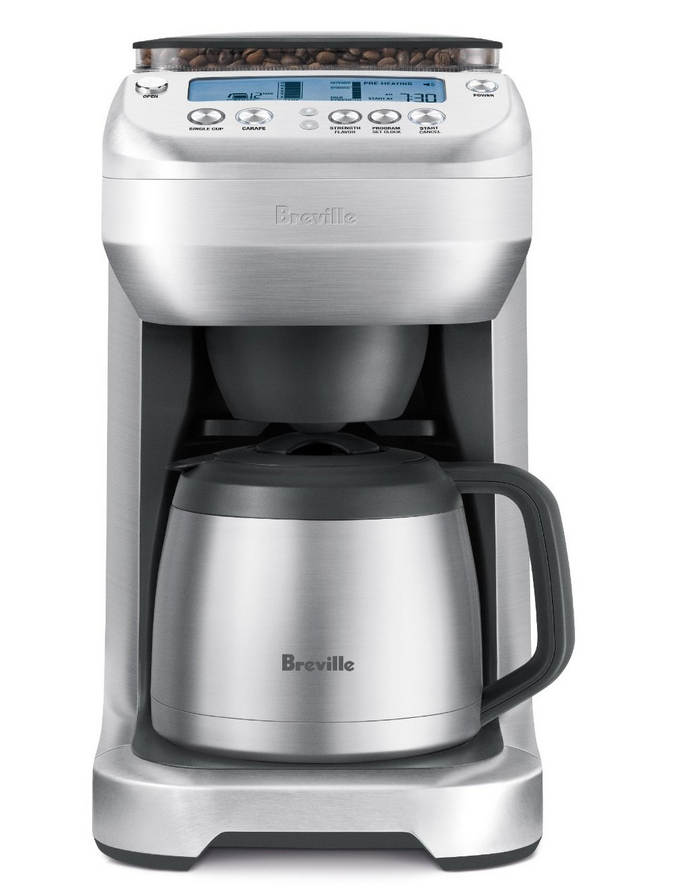 best grind and brew coffee maker with grinder 2015 breville