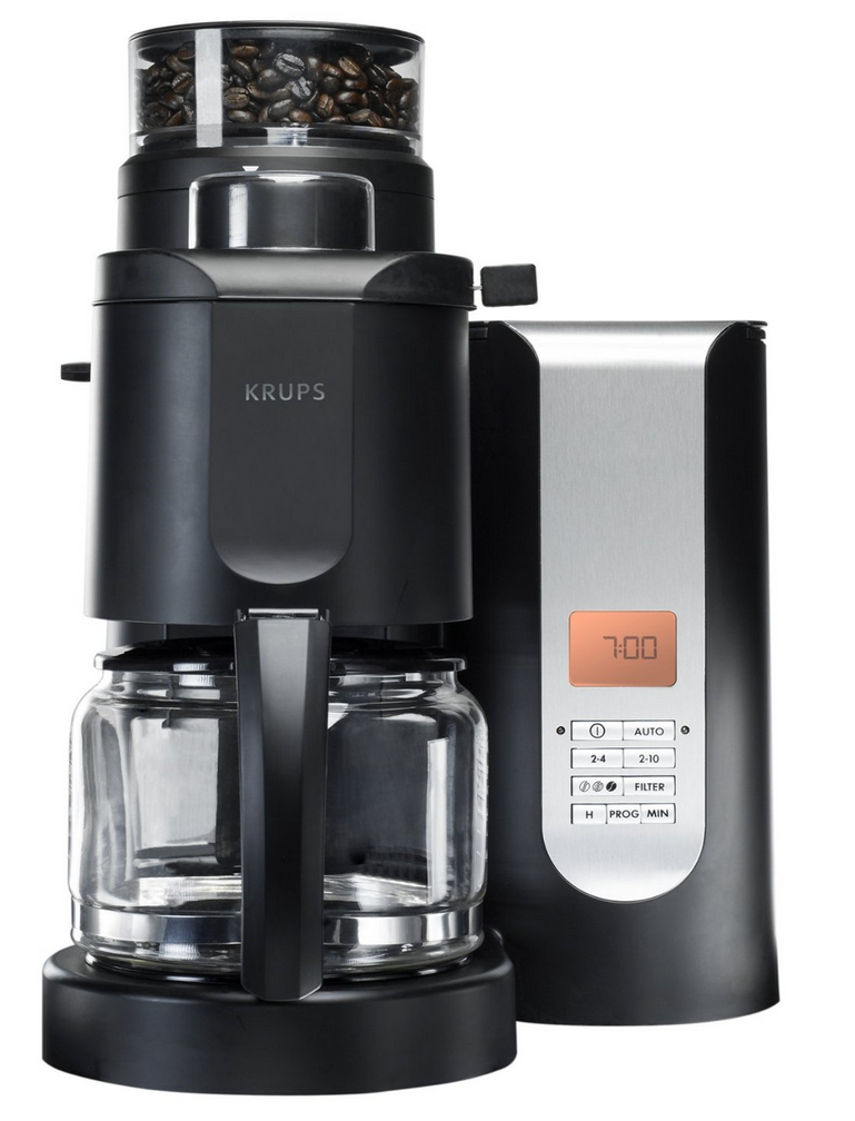 best grind and brew coffee maker with grinder 2015 krups
