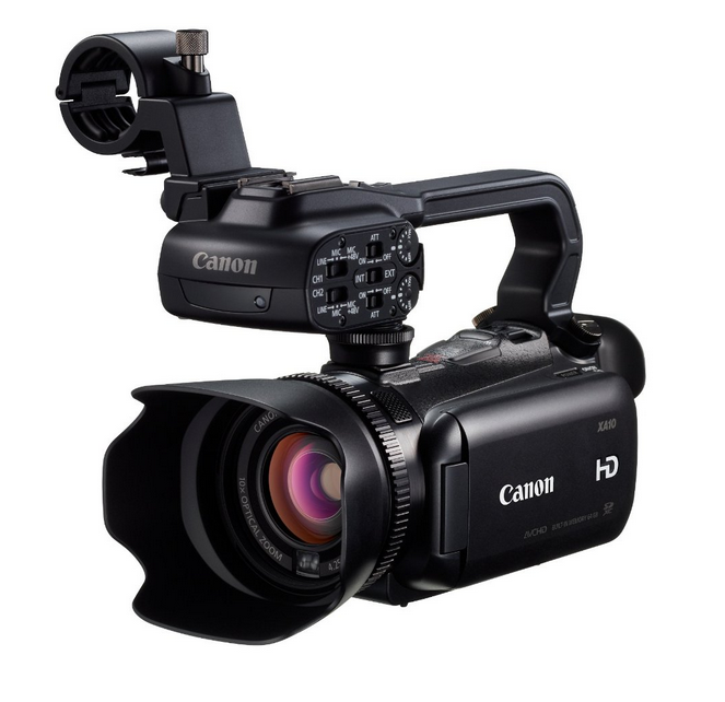 best canon professional video cameras camcorders 2015 xa10